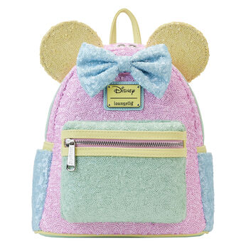 Limited Edition Exclusive - Minnie Mouse Pastel Sequin Mini Backpack, Image 1